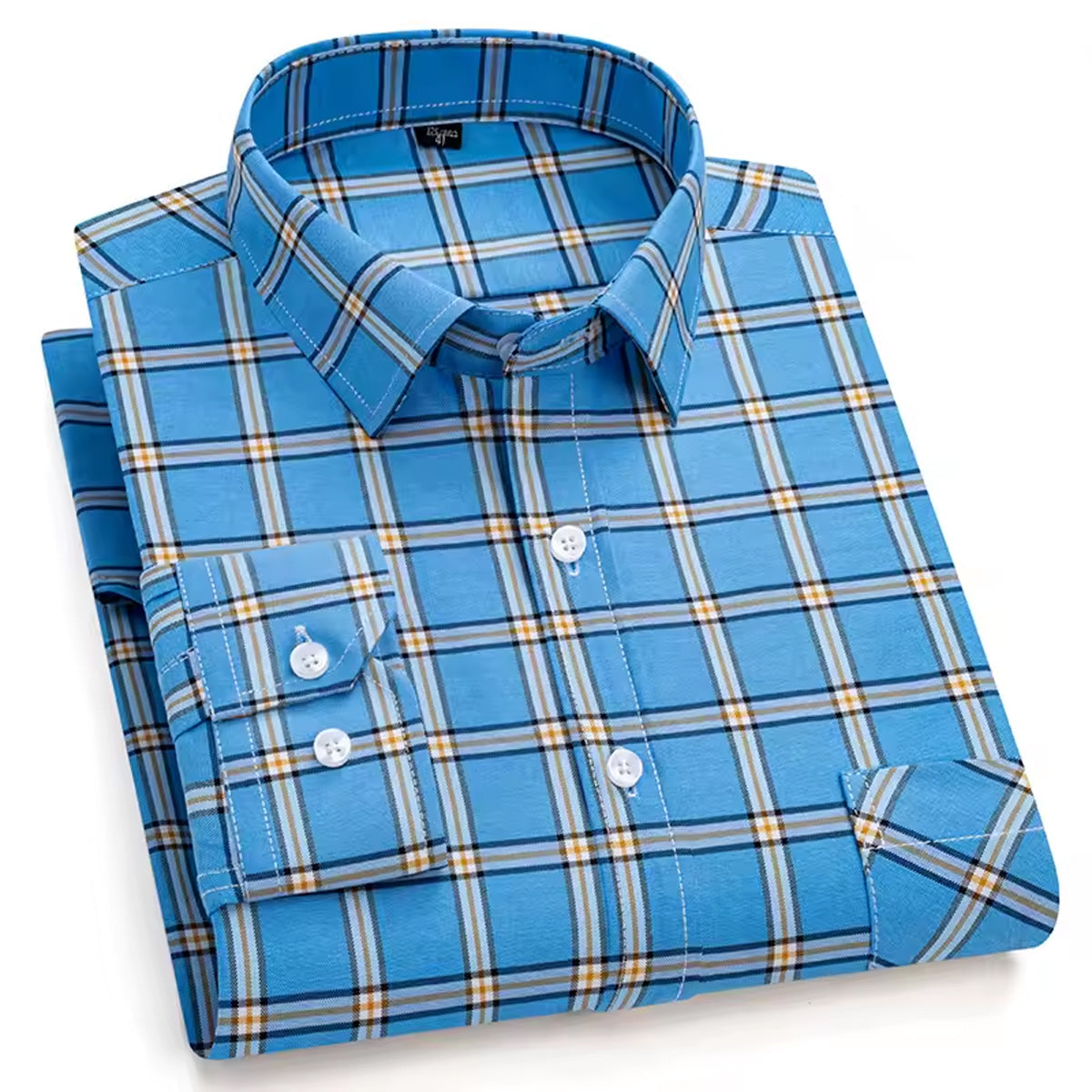 Men's Full Sleeve Check Shirt Cotton Casual Wear