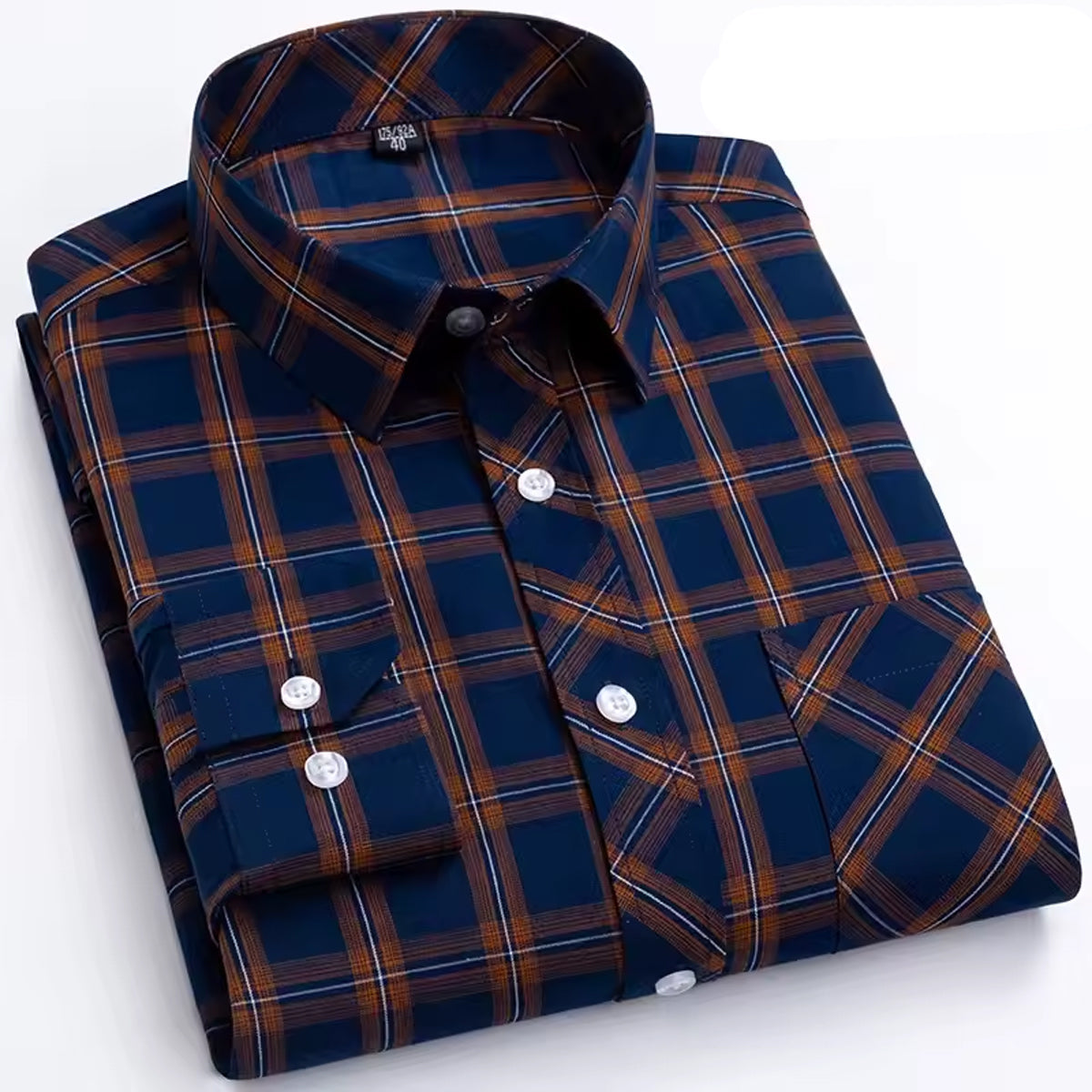 Men's Outdoor Cotton Check Shirt Flannel Style