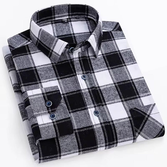 CheckMate Men's Cotton Casual Shirt