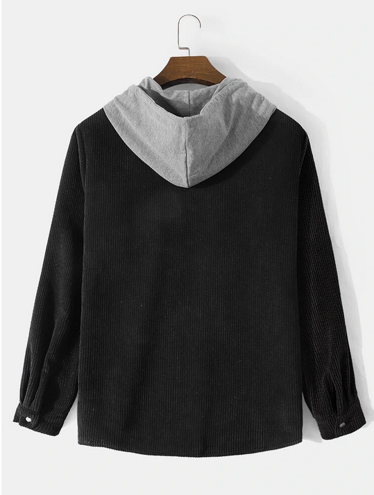 Buy Now! Men's Plaid Button Up Hooded Shirts Pack!