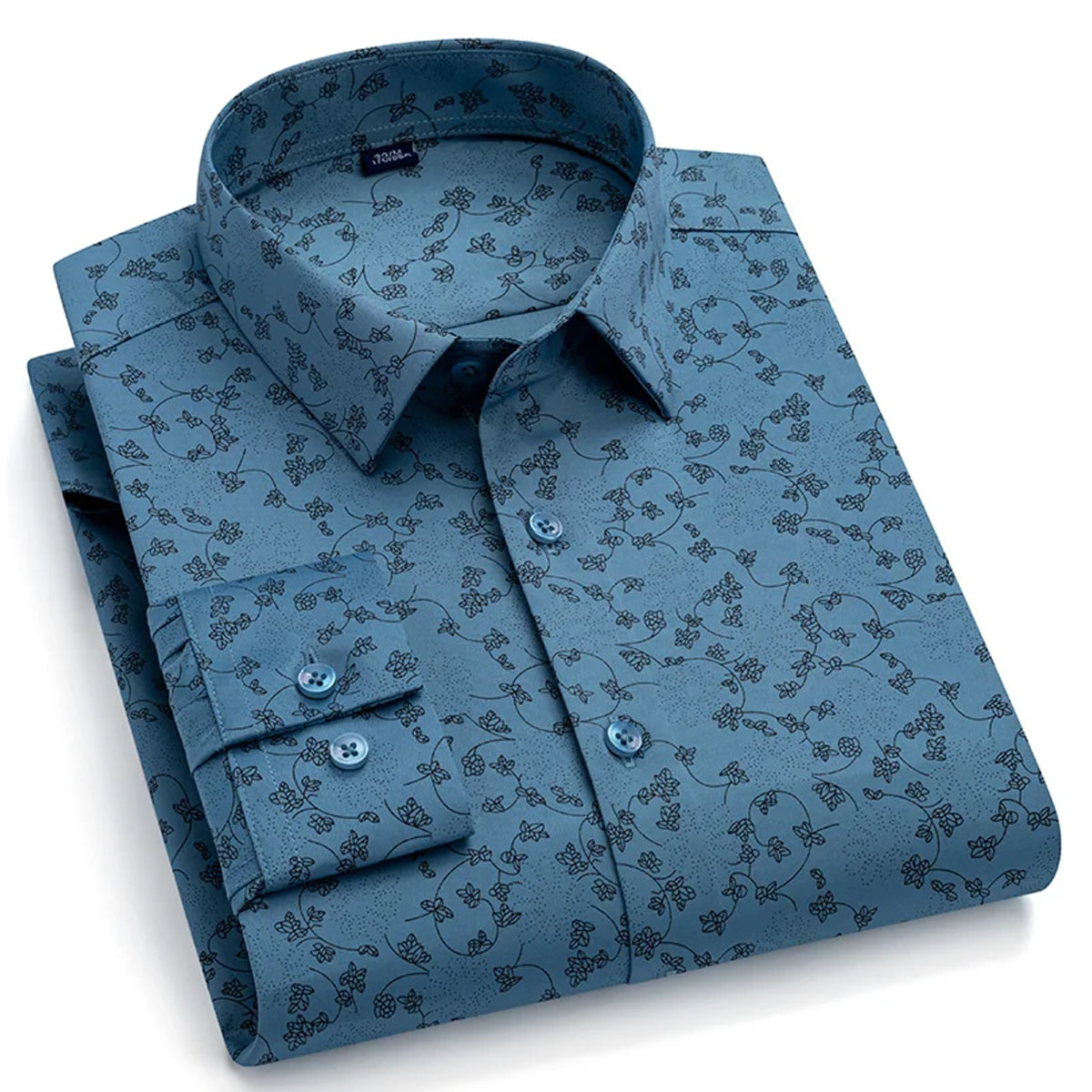 Slim Fit Satin Cotton Formal Shirt for Men