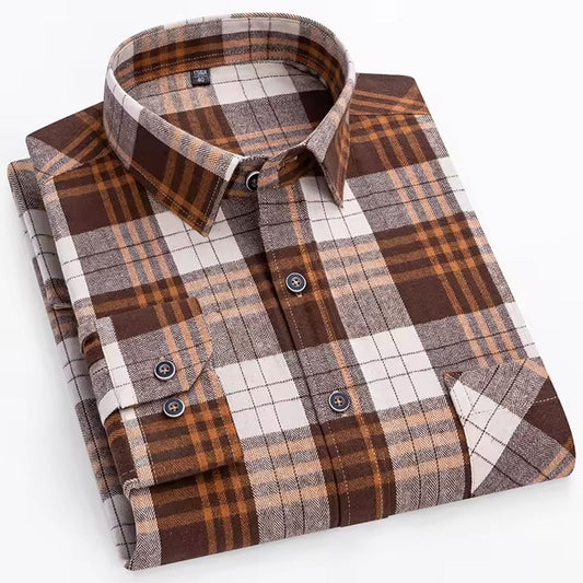 Premium Quality Cotton check shirt for men