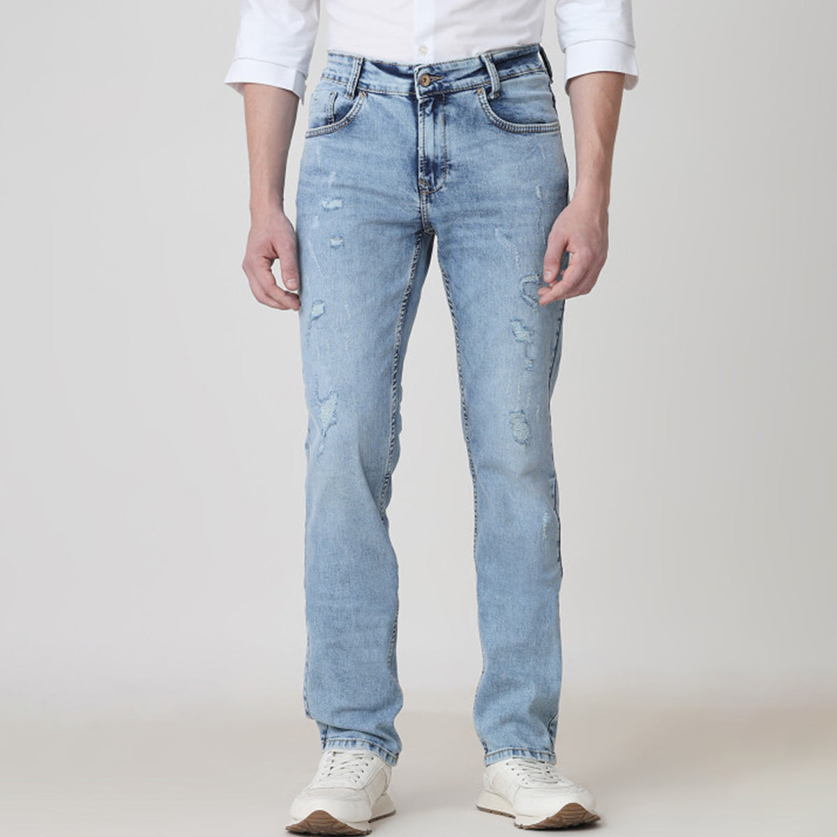 Men's Slim Fit Denim Jeans Stretchable Fabric