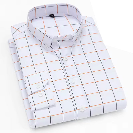 Men's Casual Checked Shirt – Soft & Comfortable