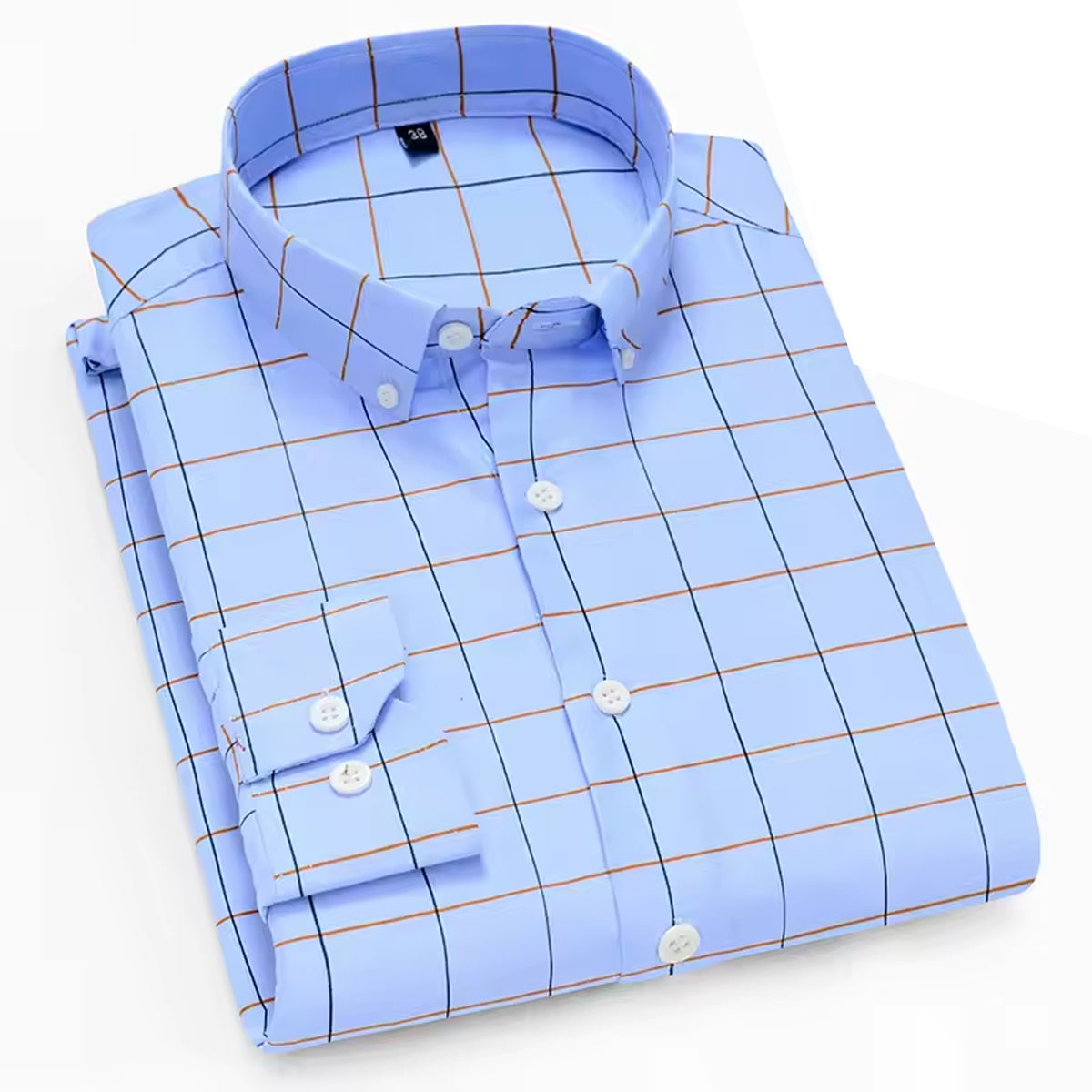Men's Checkered Shirt – Casual & Semi-Formal Wear