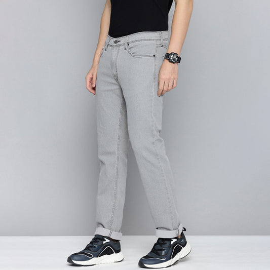 Men’s Stretchable Skinny Jeans Zip Fly
