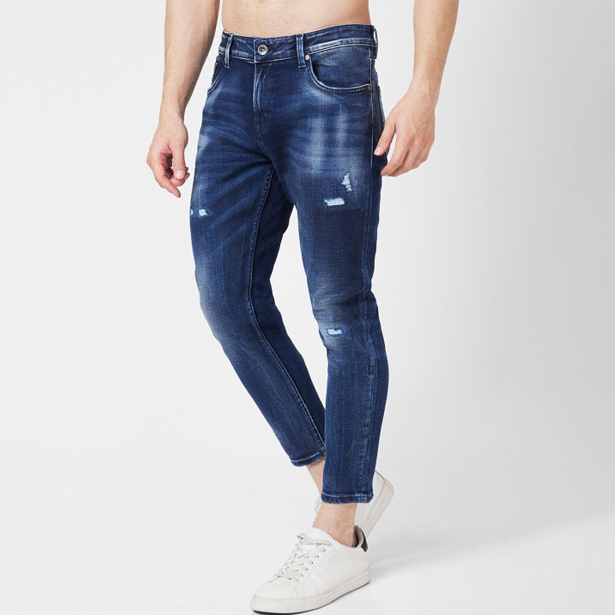 Regular Fit Men's Jeans Comfortable Cotton