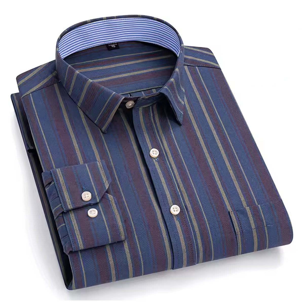Men's Trendy Striped Shirt Comfortable Fit