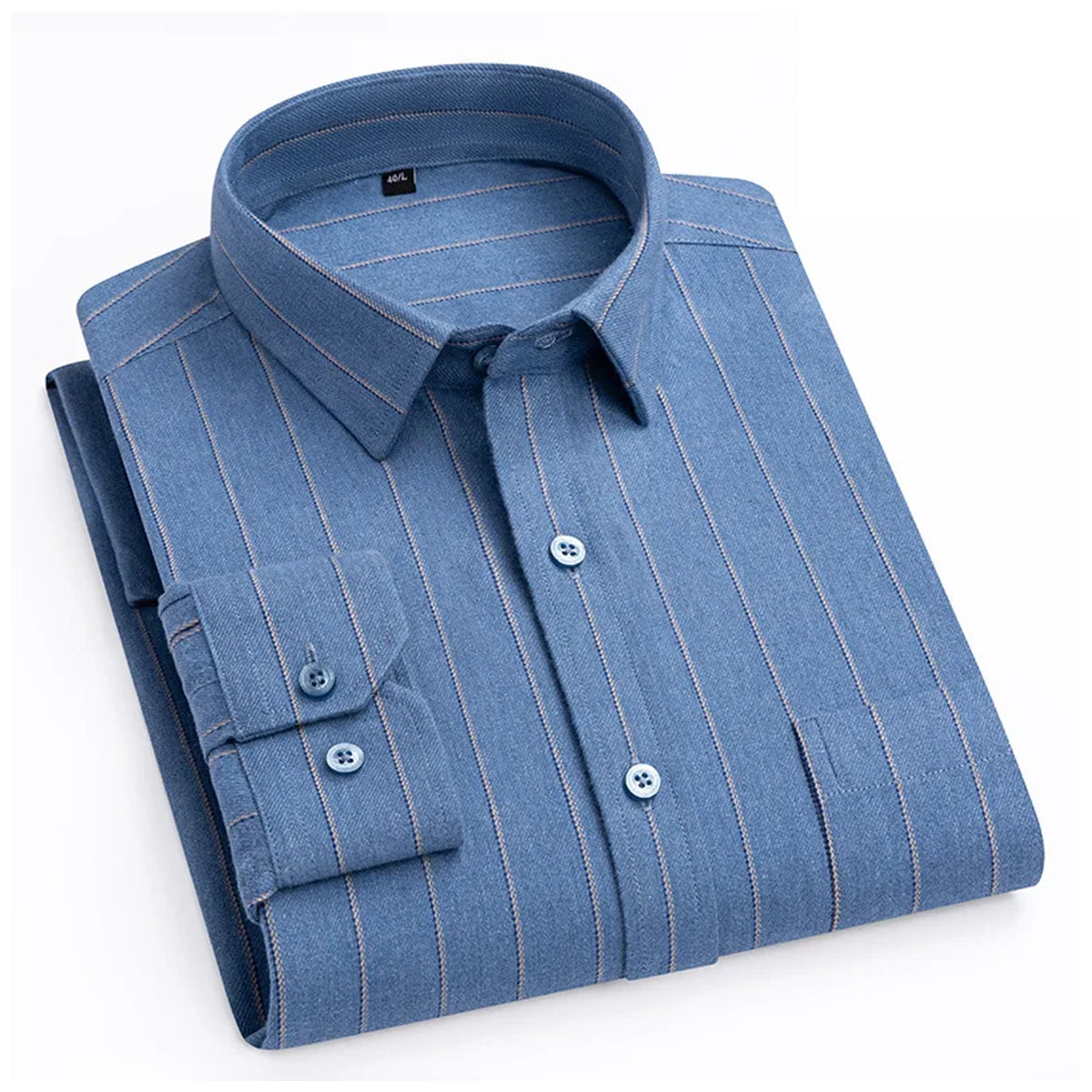 Men's Cotton Check Slim Fit Casual Shirt