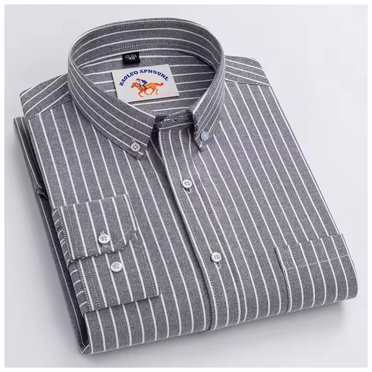Modern Latest Collection Stripe Soft Cotton Shirt for Men with Elegant Design