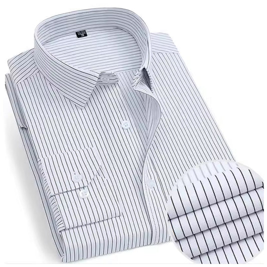 Men's Striped Full Sleeves Cotton Formal Shirt | Stylish Shirt for Men