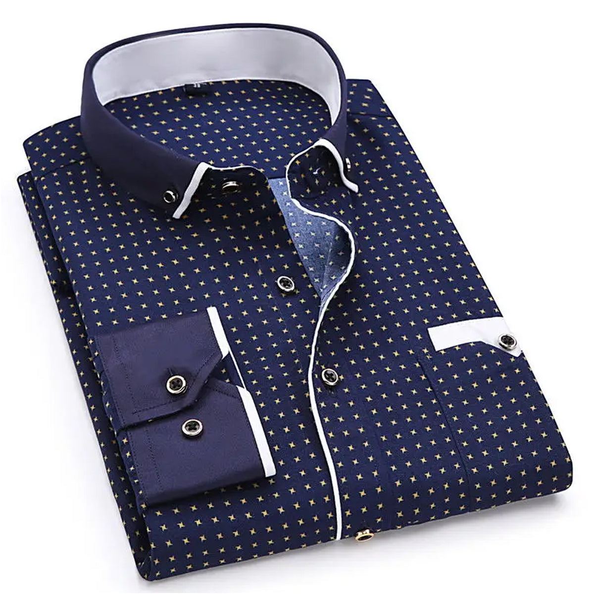 Men's Slim Fit Pure Cotton Full Sleeve