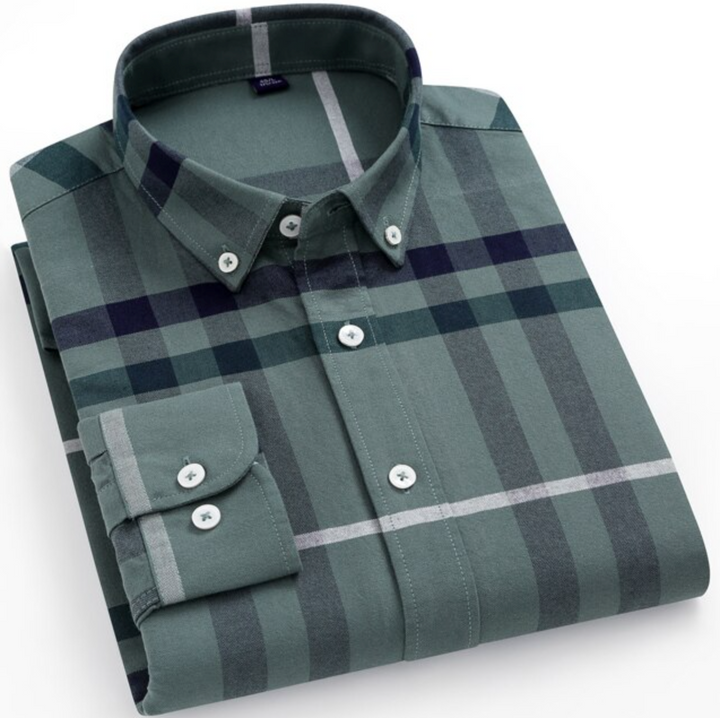 Men's Premium Cotton Check Shirt (SC542)