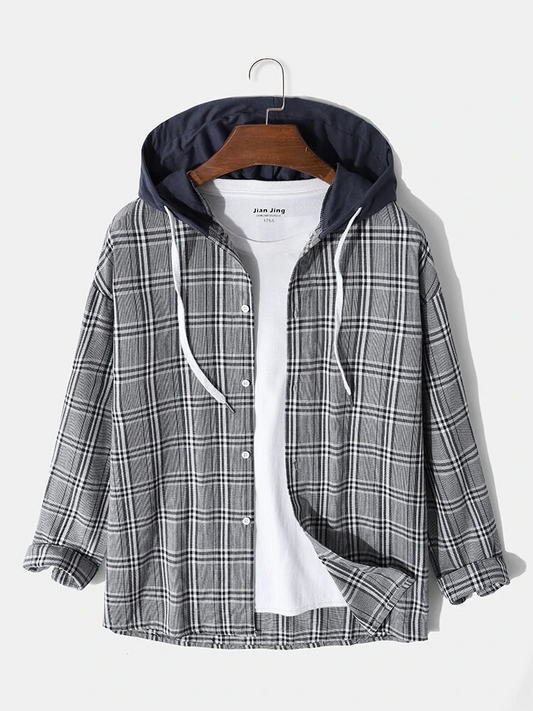 Fashionable Sale Of Men's Hooded Shirt Pack!