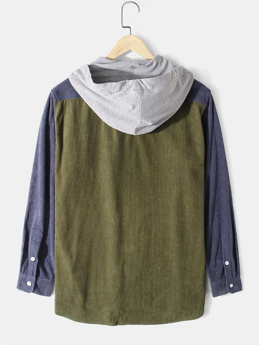 Fashionable Offer Pack For Men's Hooded Shirt Pack!