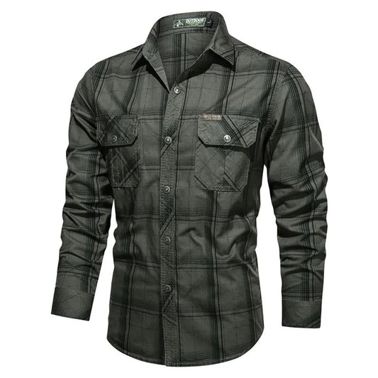 Men's Button Up Regular Fit Shirt for Casual Wear