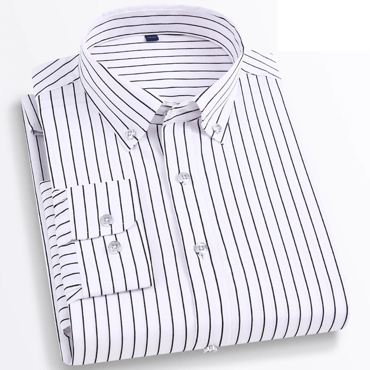 Men Slim Fit Striped Casual Shirt