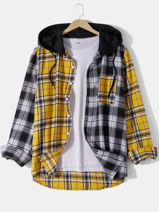 The Deal Now Of Button Shirt with Hooded Pack!