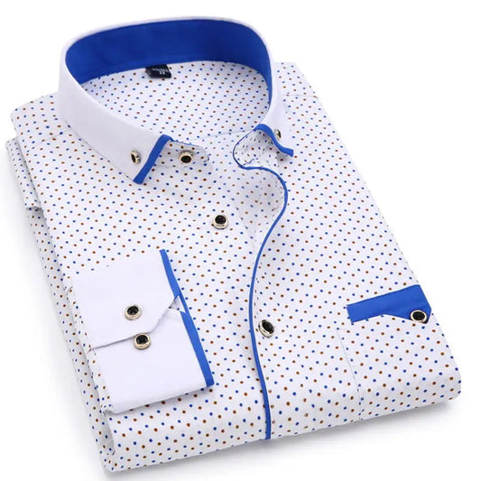 Checks Cotton Blend Slim Fit Casual Shirts for Men