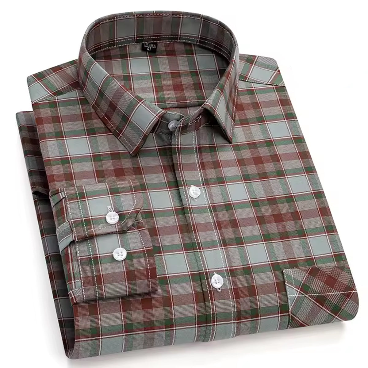 Men's Cotton Checked Shirt Full Sleeve Daily Use
