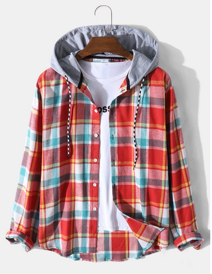 Buy Stylish Men’s Hooded Shirts Pack!