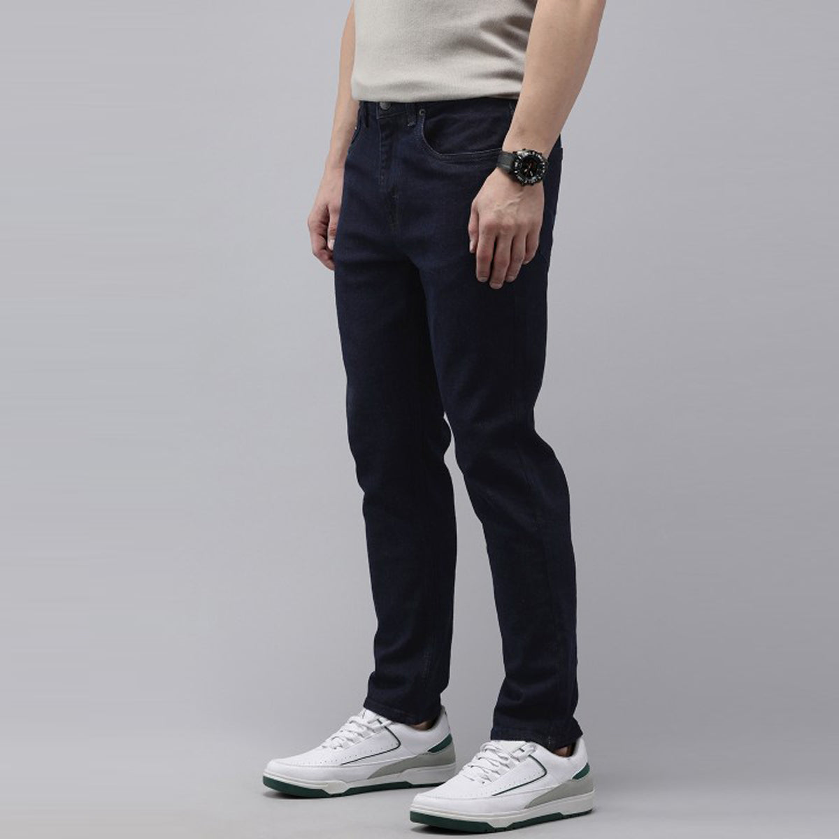 Men’s Low Rise Skinny Fit Jeans Jet Black