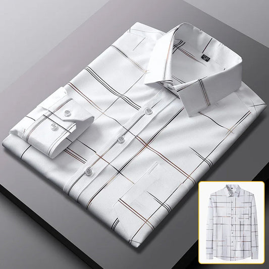 Men's Wrinkle Resistant Regular Fit Cotton Formal Shirt