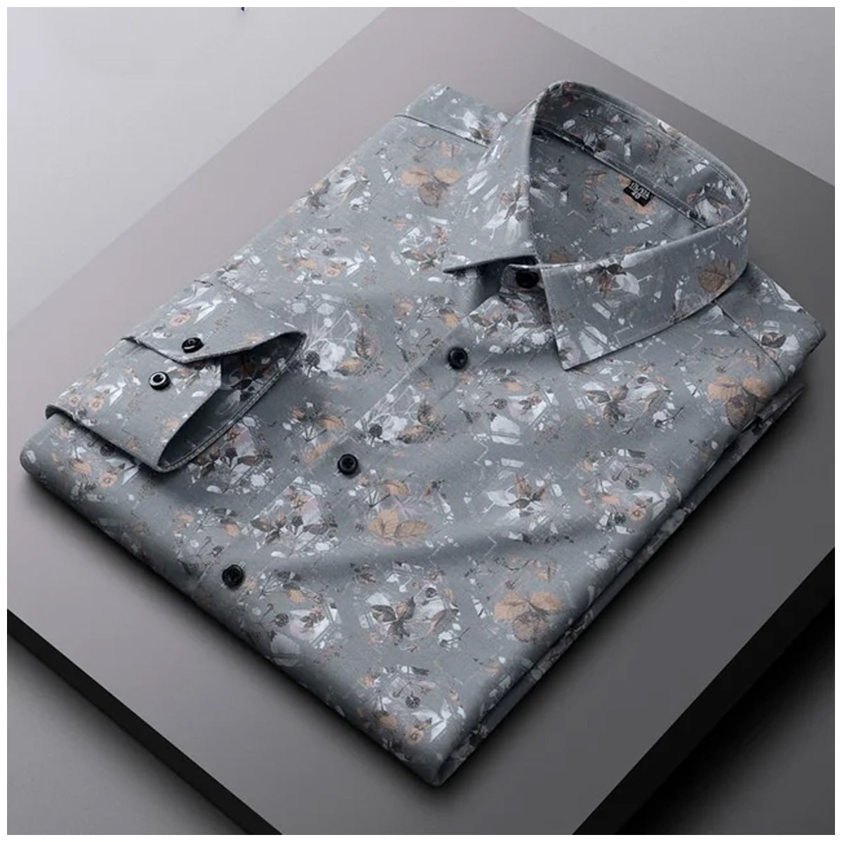 Men's Trendy Glamorous Casual Cotton Printed Regular Fit Shirt