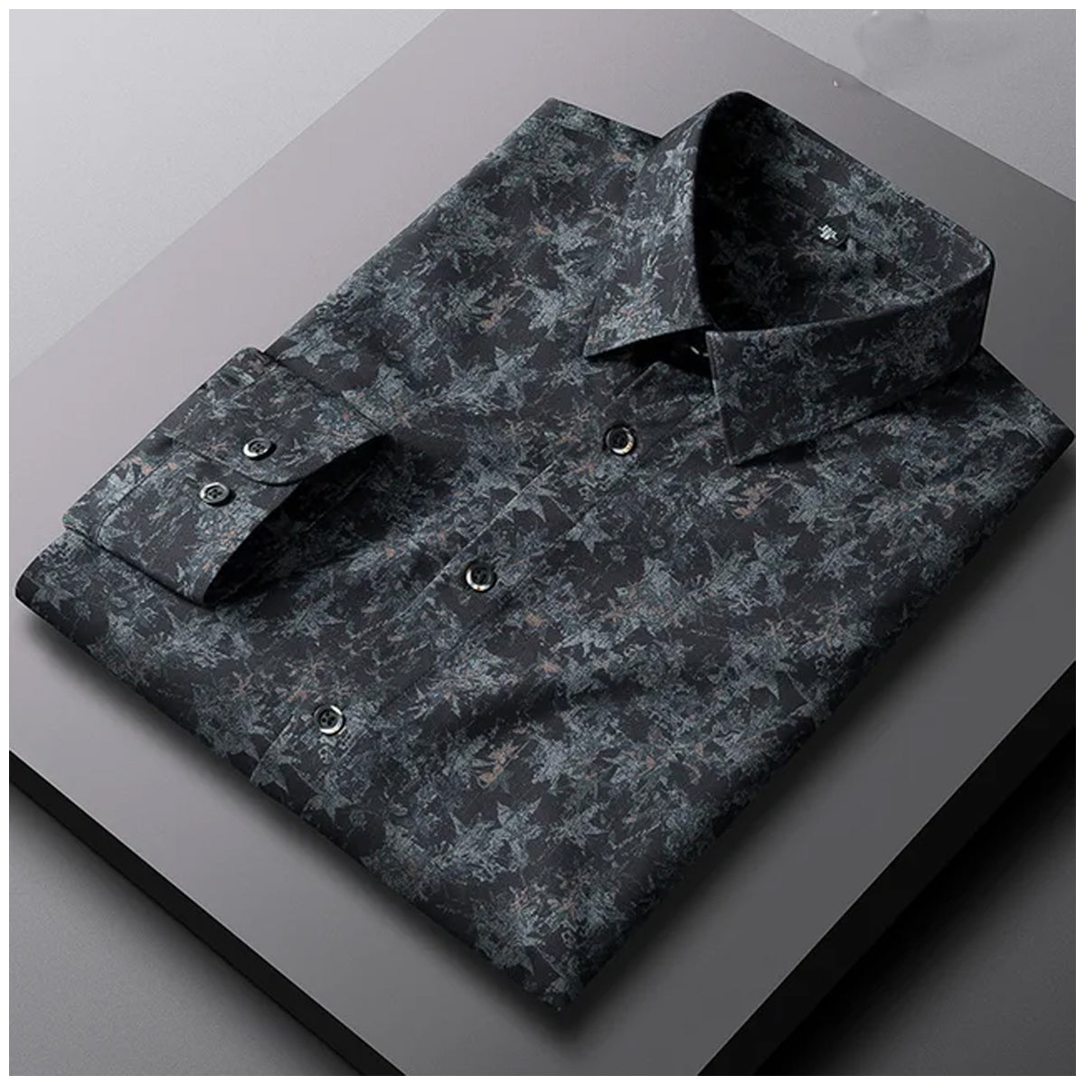 Men's Classic Fabulous Casual Cotton Printed Regular Fit Shirt