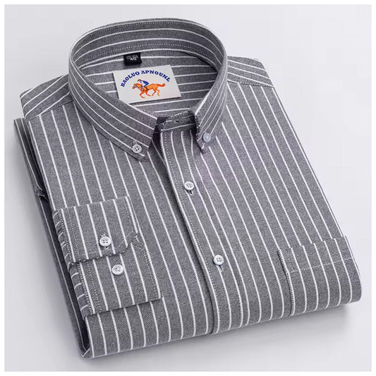 Modern Latest Collection Stripe Soft Cotton Shirt for Men with Elegant Design