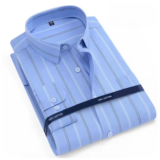 Men's Striped Regular Fit Shirt