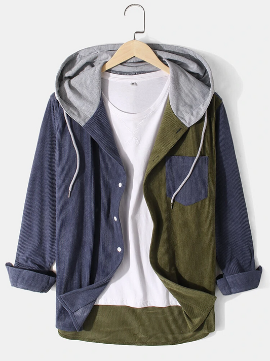 Fashionable Offer Pack For Men's Hooded Shirt Pack!